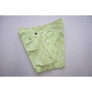 Southern Proper Khaki Chino Shorts Green Flat Stretch Chino Mens Size‎ 36